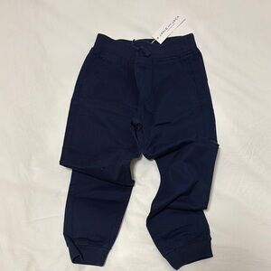 Janie and Jack Navy Jogger Pants Boys NWT